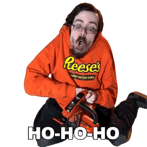 Ho-ho-ho Ricky Berwick Sticker - Ho-ho-ho Ricky Berwick Laughing Stickers