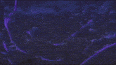 a purple smoke coming out of a person 's mouth