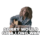 Sorry Would Go A Long Way Tori Kelly Sticker - Sorry Would Go A Long Way Tori Kelly Sorry Would Go A Long Way Song Stickers