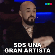 Sos Una Gran Artista Abel Pintos GIF - Sos Una Gran Artista Abel Pintos Got Talent Argentina GIFs