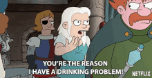 Youre The Reason I Have A Drinking Problem Alcoholic GIF - Youre The Reason I Have A Drinking Problem Alcoholic Drinking Problem GIFs