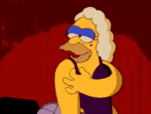 Homer Simpson Boob Fall GIF - Homer Simpson Boob Fall Seduce GIFs
