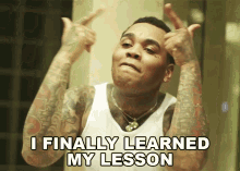I Finally Learned My Lesson Kevin Gates GIF - I Finally Learned My Lesson Kevin Gates Luca Brasi2intro Song GIFs