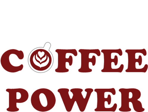 Coffee Power Sticker - Coffee Power Coffee Power Stickers