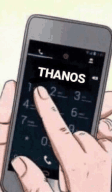Thanos Love Tag Nathan GIF