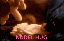 Nudel Hug Nudei GIF - Nudel Hug Nudei Nud Bhi GIFs