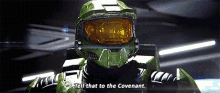 Halo Master Chief GIF - Halo Master Chief Tell That To The Covenant GIFs