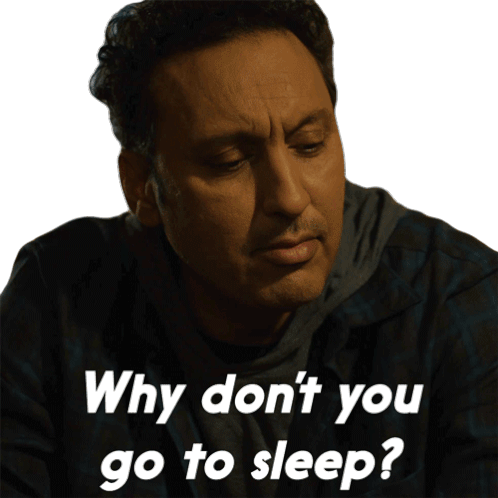 Why Dont You Go To Sleep Ben Shakir Sticker - Why Dont You Go To Sleep Ben Shakir Evil Stickers