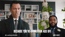 Because You'Re Lying Your Ass Off Detective Frank Cosgrove GIF
