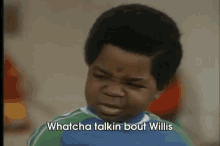 Whatcha Talkin Bout Willis GIF - Different Strokes Arnold GIFs