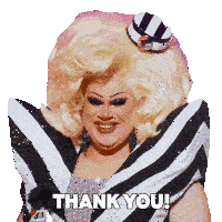 Thank You Nina West Sticker - Thank You Nina West Rupaul’s Drag Race Stickers