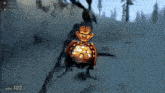 a video game screen shows a chest filled with coins