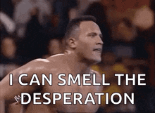 The Rock Smell GIF - The Rock Smell Wwe GIFs