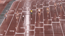 Hurdling Nbc Olympics GIF - Hurdling Nbc Olympics Race GIFs