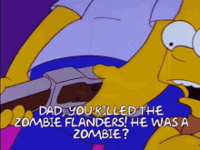 Simpsons Zombie Flanders GIF