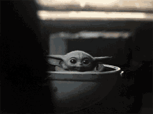 Baby Yoda Suprise GIF - Baby Yoda Suprise Mandalorian GIFs