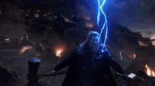 Thor God Of Thunder GIF - Thor God Of Thunder Mjolnir GIFs