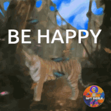 Be Happy Happy GIF - Be Happy Happy Cheer Up GIFs