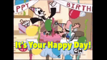 Happy Birthday Grim Adventures Of Billy And Mandy GIF - Happy Birthday Grim Adventures Of Billy And Mandy Cartoon Network GIFs