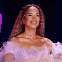 Happy Dance Leona Lewis GIF - Happy Dance Leona Lewis Queen Of The Universe GIFs