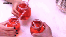 Cheers GIF - Clink Drinks Raspberry GIFs