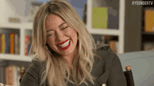 Hilary Big Laugh GIF - Younger Tv Younger Tv Land GIFs