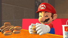 Smg4 Mario GIF - Smg4 Mario Burger GIFs