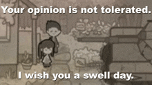 Tcoaal Your Opinion Is Not Tolerated GIF