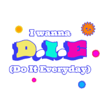 I Wanna Die Positivity Sticker - I Wanna Die Positivity Agency Life Stickers