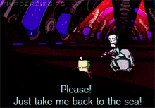 Invader Zim Please GIF - Invader Zim Please I Want To Go Home GIFs