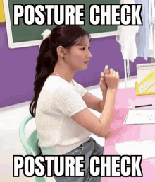 miyeon posture check
