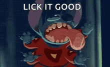 Stitch Lick GIF - Stitch Lick Lick It Good GIFs