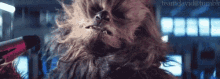 Chewbacca Blower GIF
