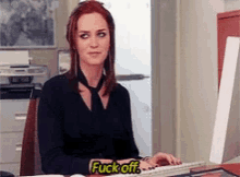 Fuck Off Emily Blunt GIF - Fuck Off Emily Blunt Piss Off GIFs