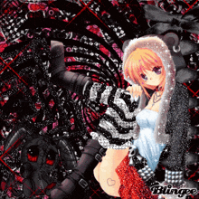 Anime Gothic GIF - Anime Gothic Red GIFs