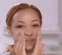 Tinashe Skincare GIF - Tinashe Skincare Wash Face GIFs