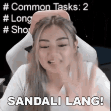 Sandali Lang Lhea Bernardino GIF