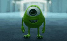 Wow Mike Wazowski GIF - Wow Mike Wazowski Monster Inc GIFs