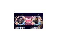 a picture of a man and a woman with the words x banam written below them