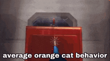 Orange Cat Across The Spiderverse GIF - Orange Cat Across The Spiderverse Spider-man GIFs