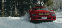 Ferrari Offroad GIF - Ferrari Offroad Snow GIFs