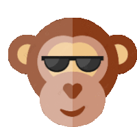 Monkey Sticker - Monkey Stickers