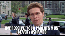 norman osborn impressive ashamed parents