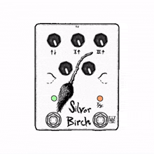 swamp witch swamp witch pedals silver birch overdrive preamp