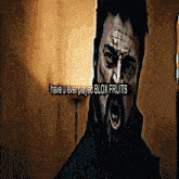 a man with a beard is screaming with the words have u ever played blox fruits above him