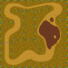 Snes Choco Island 2 Map GIF