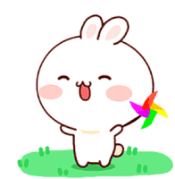 Bunny Rabbit Sticker - Bunny Rabbit Play Stickers