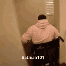Batman101 Wheelchair GIF - Batman101 Wheelchair Fake GIFs