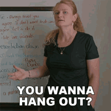 You Wanna Hang Out Ronnie GIF - You Wanna Hang Out Ronnie Engvid GIFs