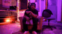 Juice Wrld Rapper GIF - Juice Wrld Rapper Sitting GIFs